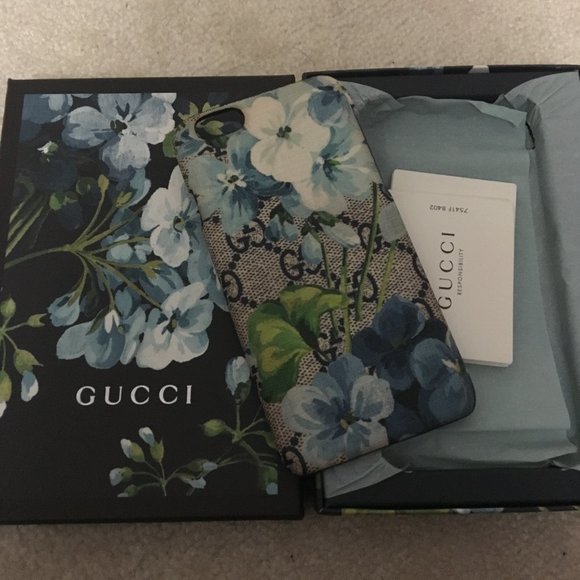 GUCCI Blue Blooms iphone 6s phone case/cover - Picture 3 of 5
